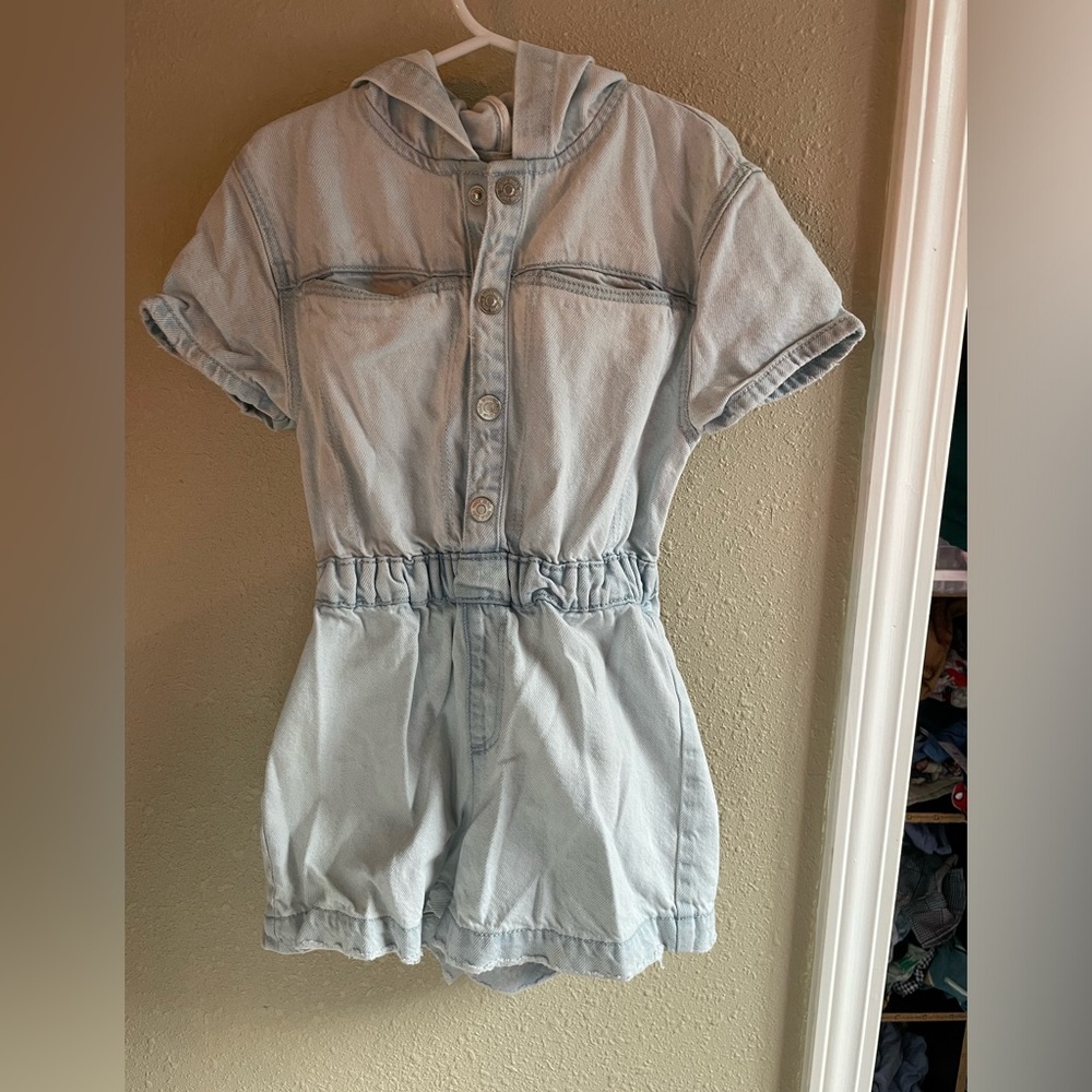 Zara Kids Denim Romper
